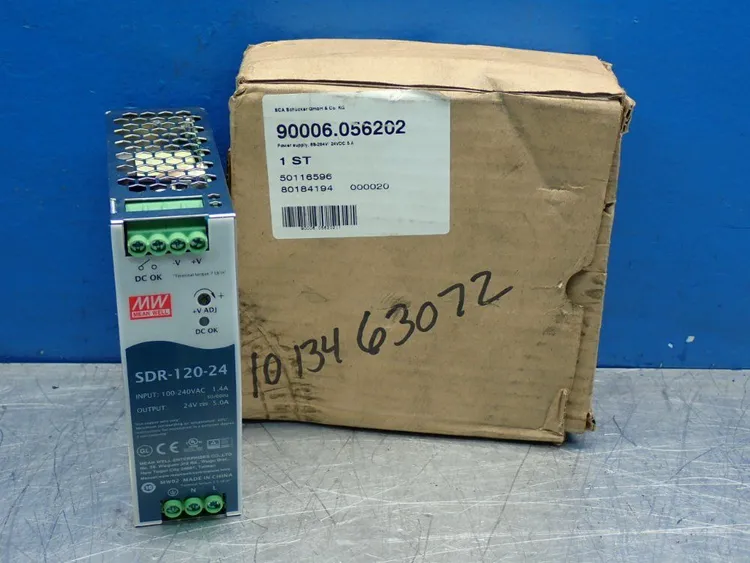 New | in-Stock MEANWELL SDR12024 DIN Rail Power Supplies Ohio US | HGR 24 #1064709