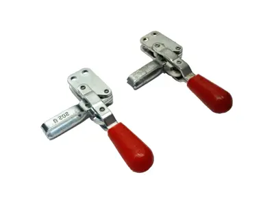 Used DESTACO Vertical Toggle Locking Clamp MISSING SPINDLE & HARDWARE LOT OF 2 Clamps Michigan US | Maverick Industrial Sales #1400859
