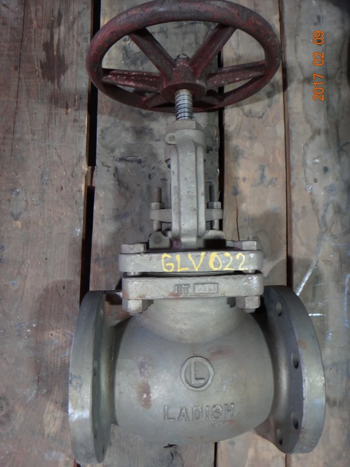 Ladish 4", Class 150, CF7M, Globe Valve