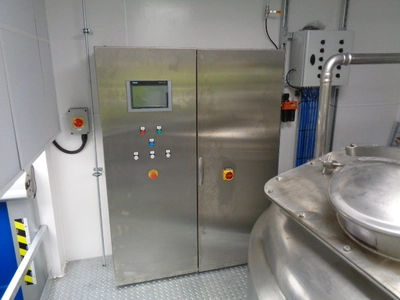 5,000L Liquid / Powder Mixer Plant with HMI Process control.