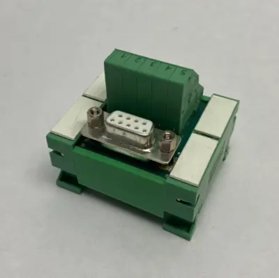 USED PHOENIX CONTACT VARIOFACE TERMINATION BOARD UM 45-D 9SUB/B/ZFKDS