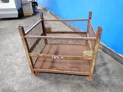 38" X 31" X 24" Wire Basket