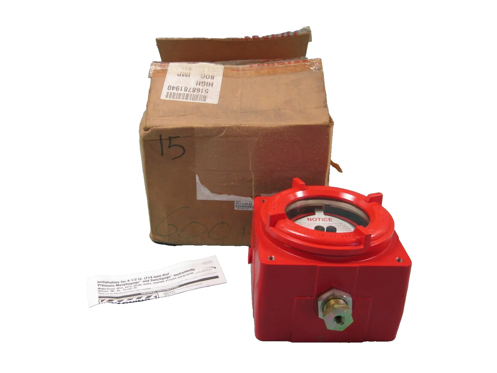 NEW Murphy OPLC-A-600-EX