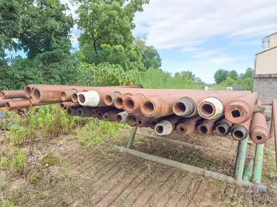 Used AFTERMARKET T3 / TH60 STYLE DRILL PIPE   20' X 4-1/2" OD X 2-7/8" IF Construction Equipment Parts Pennsylvania US | East West Machinery & Drilling #1418137