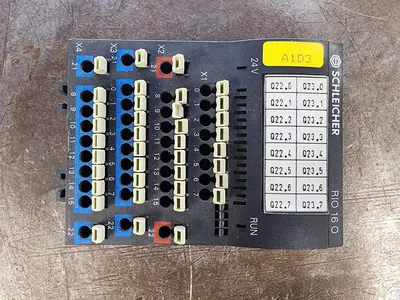 Used SCHLEICHER RIO 16 O PLC Expansion Units Michigan US | Midwest Press and Automation #1232202