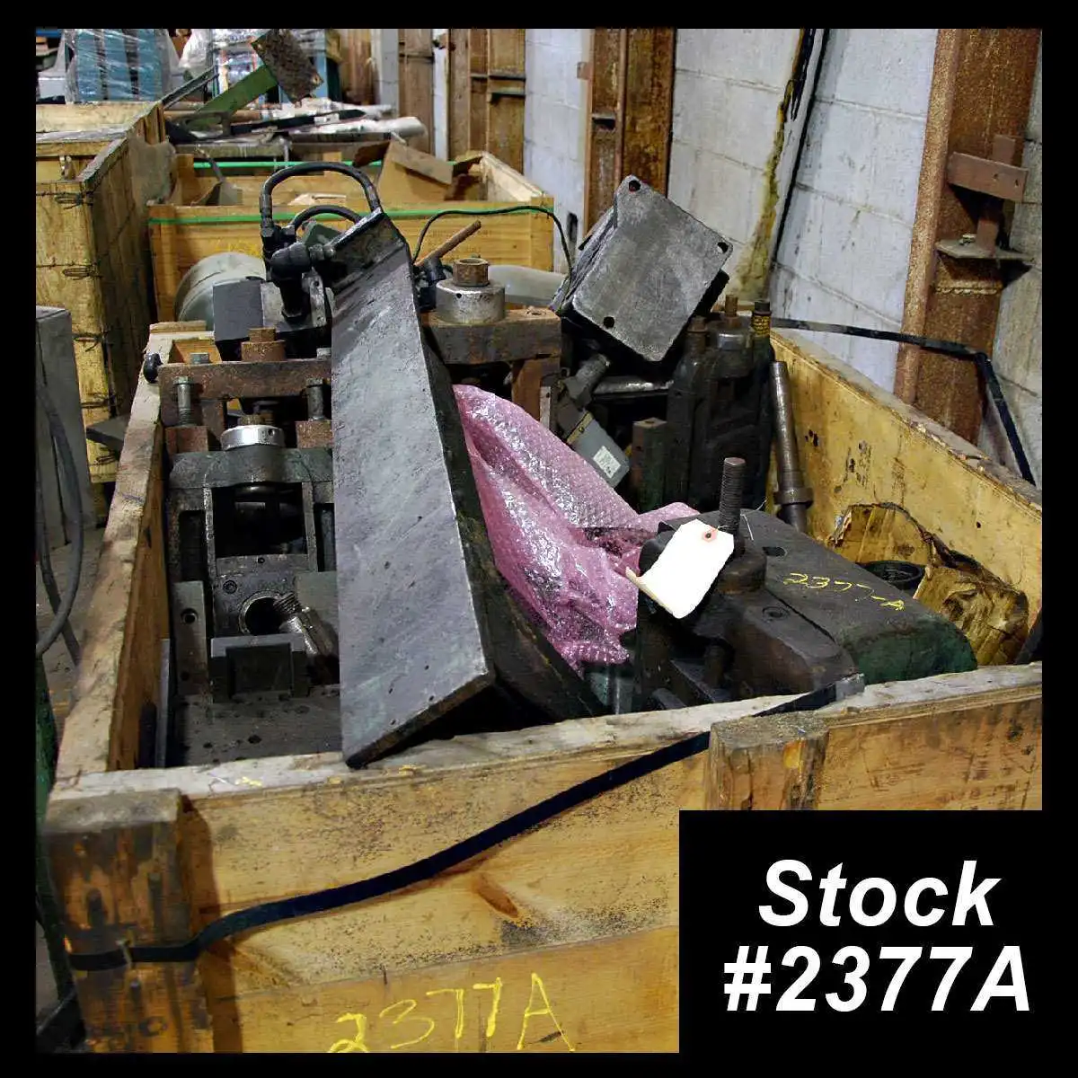 Crate of Misc. YODER Parts
