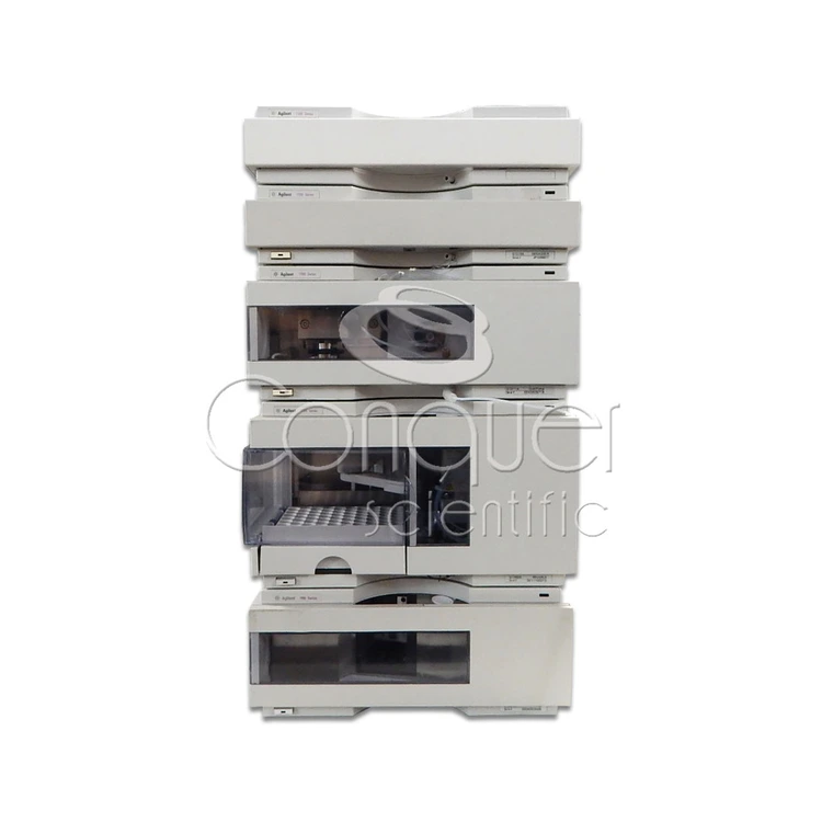 Used AGILENT TECHNOLOGIES 1100 HPLC / FLD DETECTOR / QUATERNARY PUMP Liquid Chromatography Systems California US | Conquer Scientific #804366