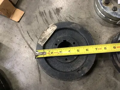 7.1", 25V71SK, 5V, 2 Groove, Series SK Belt Sheave