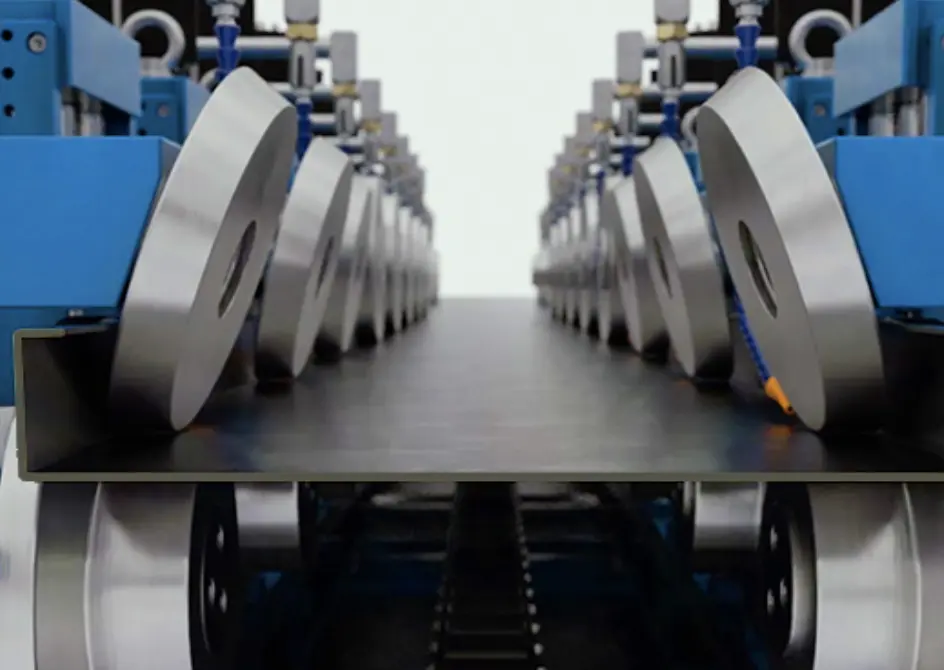 Scaffold Plank Roll Forming Machine in Schopfheim, Germany