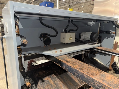 CP TOOLS BIRMINGHAM H-0435 Hydraulic Sheet Metal Shear 7.5HP USED