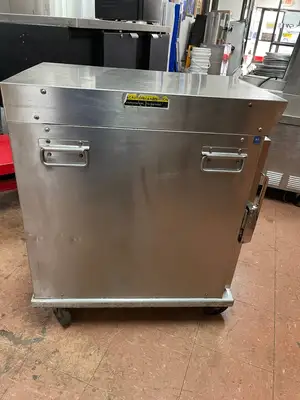 Used Cres-Cor Used Cres Cor H34B128 Half Size Insulated 8 Pan Heated Holding Cabinet Food Warmer 120V Hot Food Warming, Holding, & Transport Cabinets Illinois US | Falcon Restaurant Supply #1376270