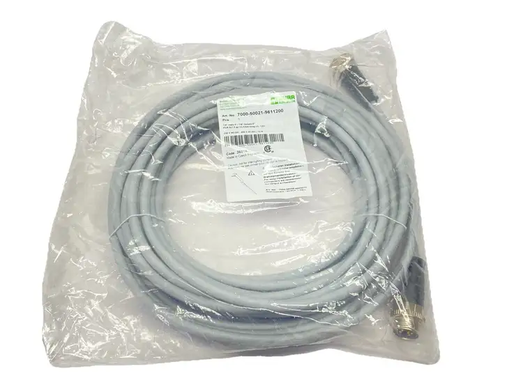 New | in-Stock MURR ELEKTRONIK POWER CORDSET M/F STRAIGHT 7/8" 5-PIN 12M Cable & Wire Michigan US | Maverick Industrial Sales #1091448