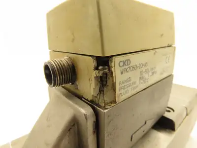 CKD Fluerex WFK7050-20-A5 Karman Vortex Flow Meter Sensor 10-50L/min 3/4" *Read*
