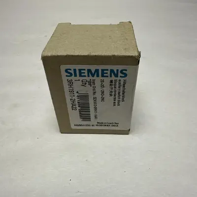 Used SIEMENS 3RH1911-2HA22 Miscellaneous Equipment (Electrical & Power) | Surplus Asset Holdings #1196291
