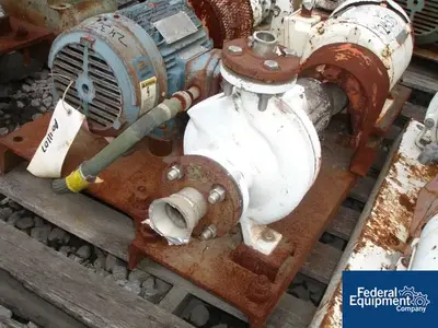 USED Durco 1.5" X 1" X 6" DURCO CENTRIFUGAL PUMP D4 ALLOY 5 HP