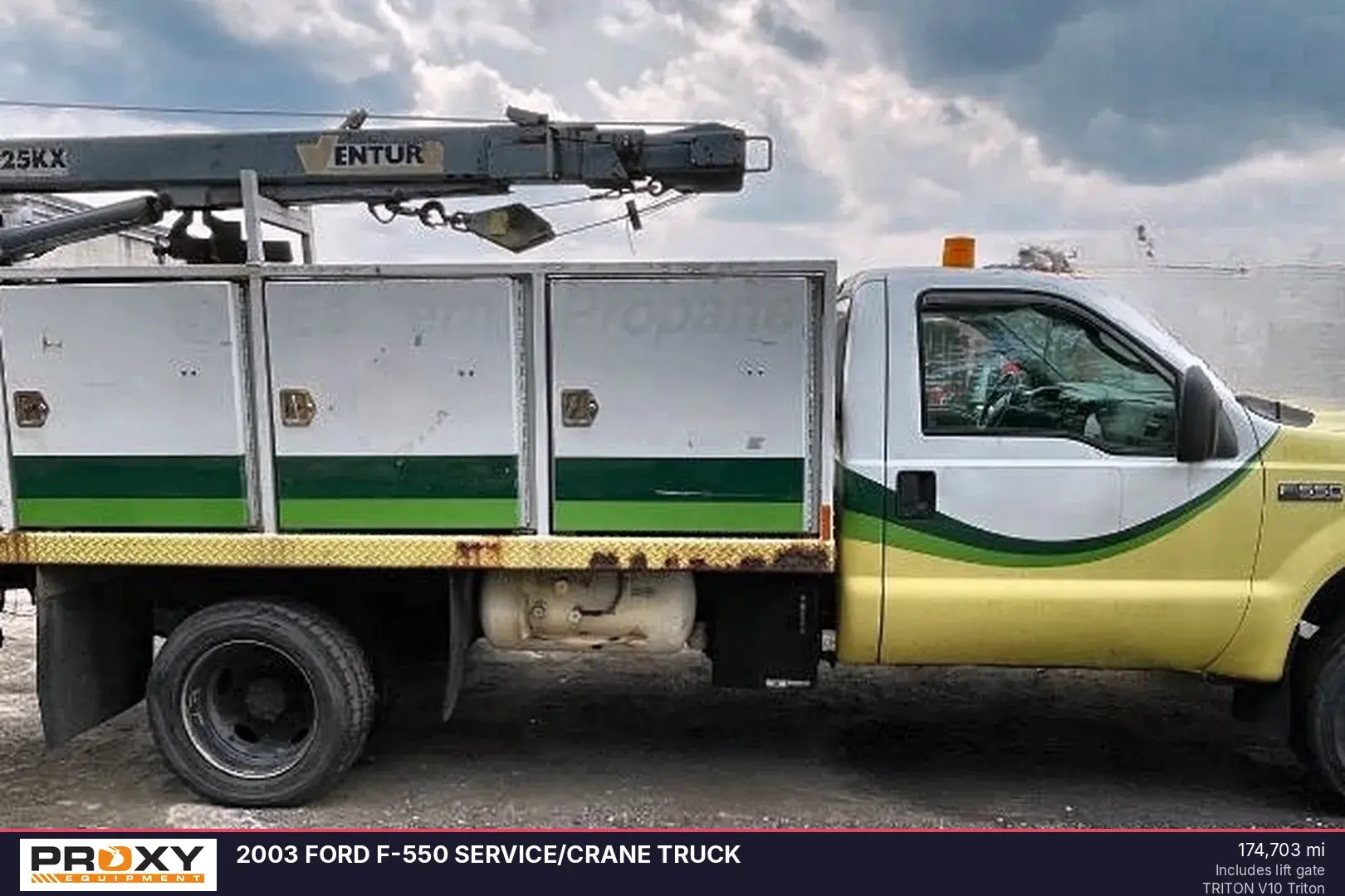 Used 2003 FORD F-550 SERVICE/CRANE TRUCK Service & Utility Trucks New Jersey US | Proxy Equipment #1384900