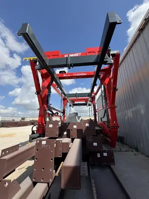 2024 Combilift SC 3 Wheel Telescopic Straddle Carrier (LOCATION: Houston TX)
