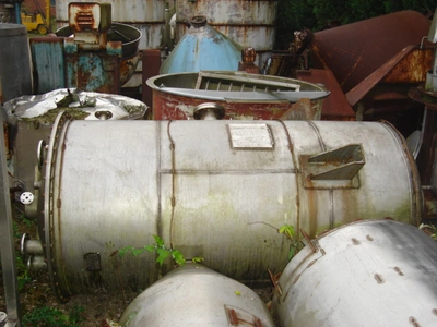 2900 L S/S Vessel With Internal Coil