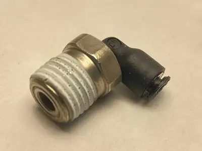 New | in-Stock Parker Hannifin 90-Degree Swivel Push-In Fittings 1/8" x 1/4" NPT BOX OF 10 Parts (Hydraulics and Pneumatics) Michigan US | Maverick Industrial Sales #1391778