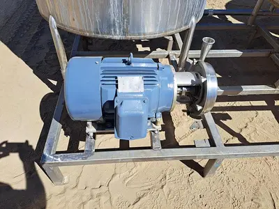 CIP System, 3-Tank, 400 Gallon Each, Stainless Steel, Pump, Heat Exchanger - #S745273