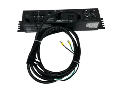 NEW VERTIV GXT5-2000LVRT2UXL RACK TOWER UPS W/ MP2-120C MicroPOD BYPASS SWITCH