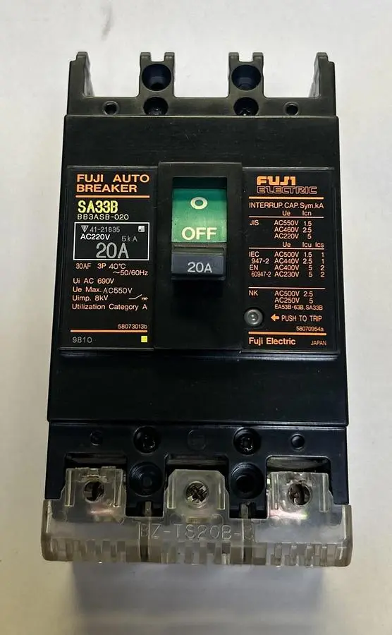USED FUJI ELECTRIC BB3ASB-020