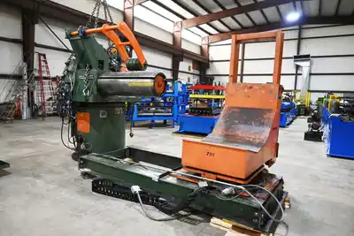 Used BRADBURY D/E STOCK REEL SRDE20 Uncoilers Ohio US | Universal Tube & Rollform Equipment Company #1371256