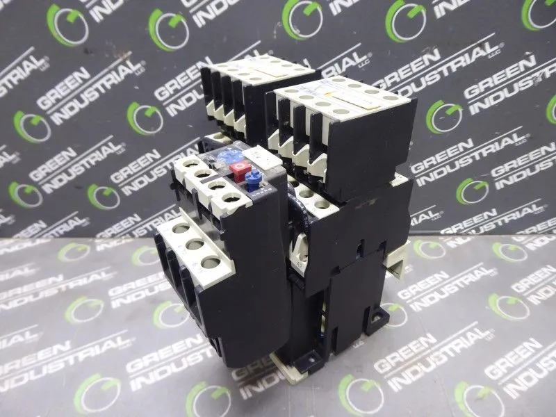 10 HP Telemecanique LP1 D12004 Reversing Contactor Assembly 1000 V 8kV Used