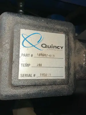 Used 2013 QUINCY COMPRESSOR QGV75 Rotary Screw & Sliding Vane Air Compressors Ohio US | HGR 24 #1482243