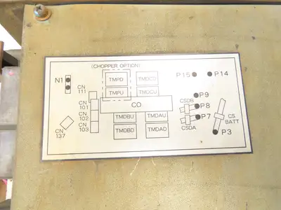 Toyota 24110-21443-71 Electric Forklift Drive Control Panel From 7FBCU25