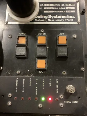 LS Labeling Systems 3490 8” Label Applicator 120V