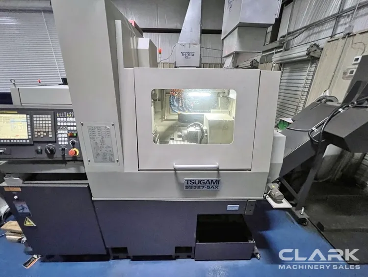 2015 TSUGAMI SS327-5AX Swiss Screw Machines | Clark Machinery Sales, LLC