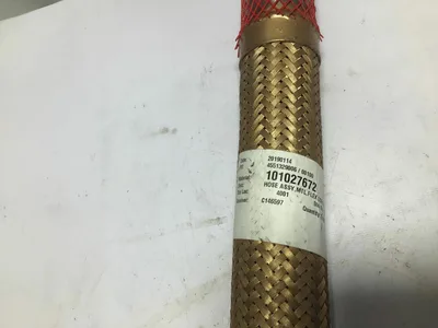 Hose Master Flex Pipe, Brass Braided 1 1/2″ NPT