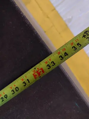 8' X 4' X 10" CHALLENGE PRECISION LAYOUT INSPECTION GRANITE TABLE: STOCK #23809