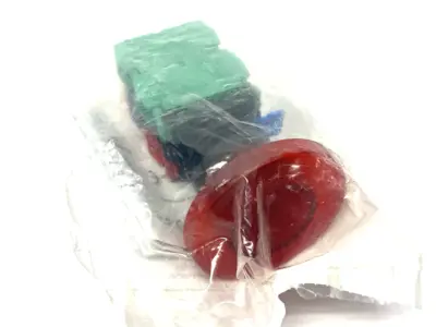 NEW C3CONTROLS JUMBO RED ILLUMINATED PUSHBUTTON, PUSH/PULL