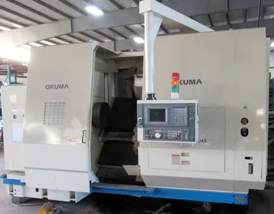 1998 OKUMA IMPACT LU45 CNC Lathes | Midstate Machinery (1)