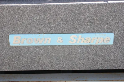 Brown & Sharpe Granite Inspection Table