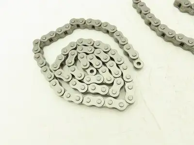 Renold BL600 Forklift Leaf Chain 104" 2x3 Lace BL623  Lot of 2pcs 52"each
