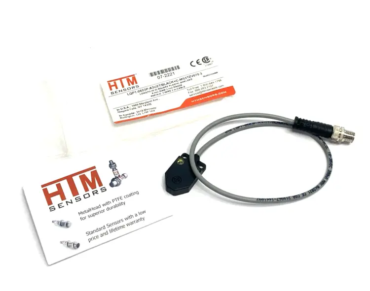 New | in-Stock HTM Sensors Long Square Proximity Sensor 3mm Range PNP, NO, 07-2221 Proximity Sensors Michigan US | Maverick Industrial Sales #1398242