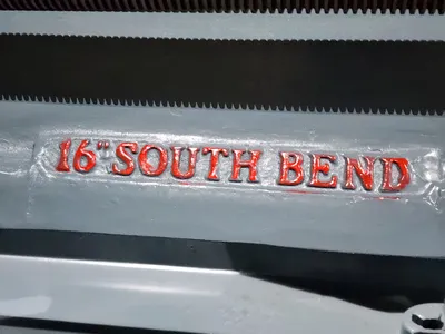 South Bend 16" Tool Room Lathe 16" x 60"
