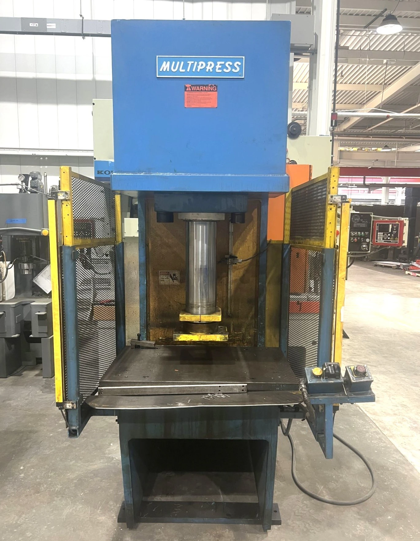 Used 2002 MULTIPRESS MULTIPRESS FMS-100 PRESS C-Frame Presses Michigan US | Alma Machinery #1493649