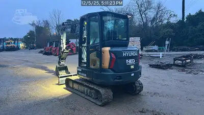 New | in-Stock 2024 HYUNDAI HX40A Crawler Excavators - Mini South Carolina US | National Equipment Dealers #1422337