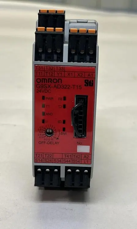 Used OMRON G9SX-AD322-T15-RC Miscellaneous Equipment (Electrical & Power) Ohio US | Surplus Asset Holdings #1363930