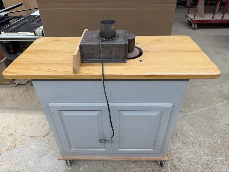 Used _UNKNOWN_ HOME MADE MACHINE USING LARICK SPINDLES Edge Sanders Ohio US | AW Machinery, LLC. #781912