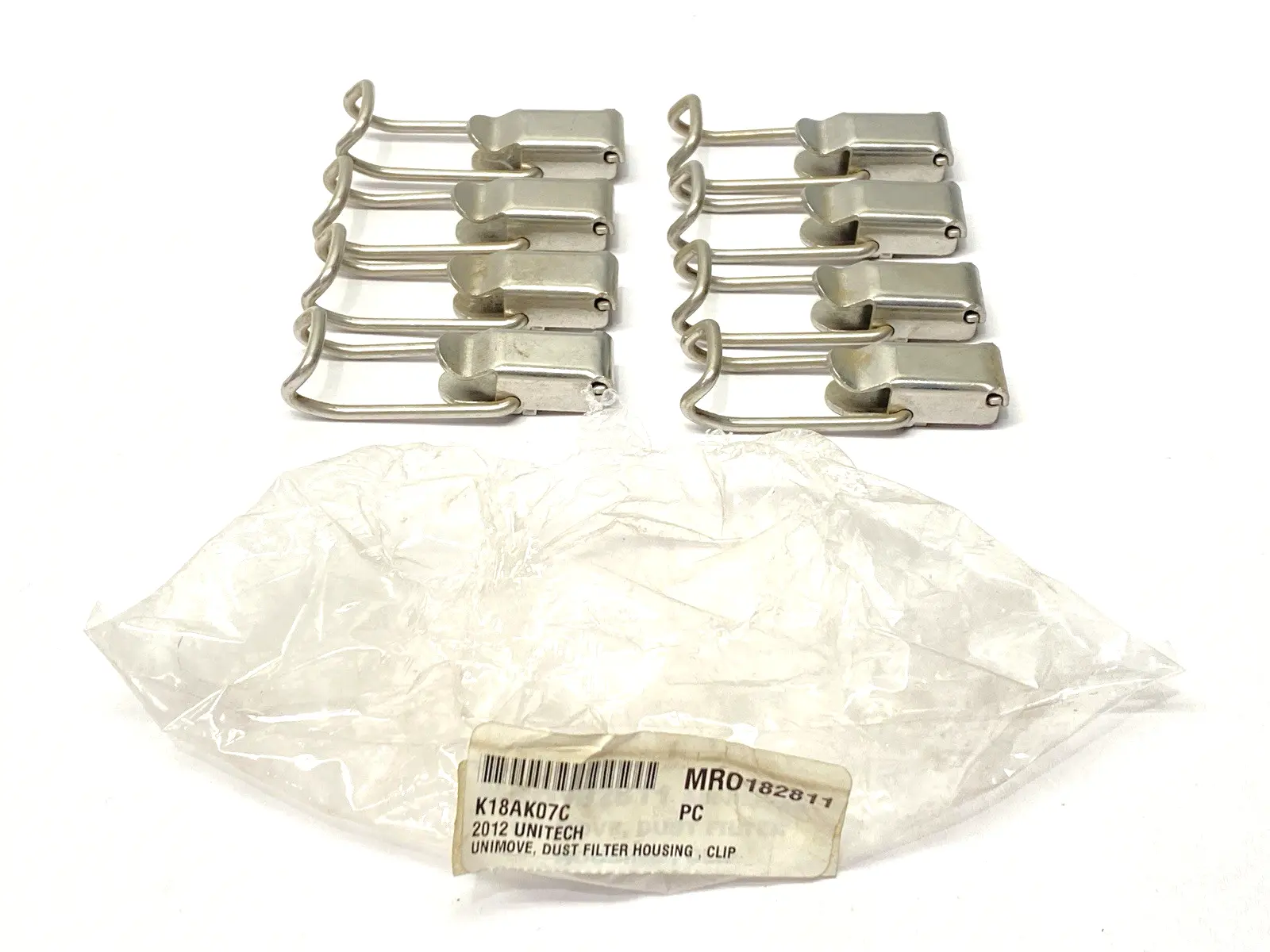 NEW UNIMOVE DUST FILTER HOUSING CLIP LOT OF 8