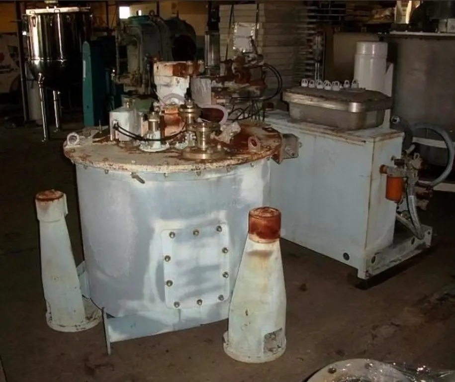 De Laval Mark III 32 x 20 perforate basket centrifuge, 316SS.