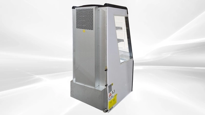 171-0296 29" Open Air Self Contained Vertical Cooler Case