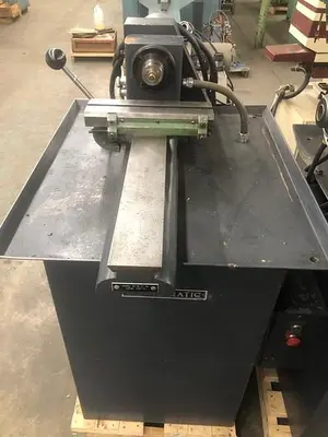 2787-440 DUNHAM SECOND OPERATION LATHE WITH HARDINGE QUICK PRODUCTION CROSSLIDE