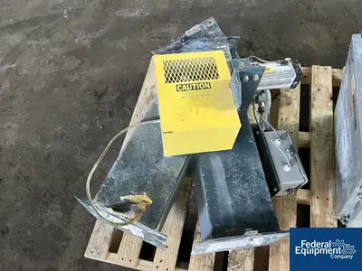 USED Pebco 8" Pebco Single Blade Diverter Valve, C/S