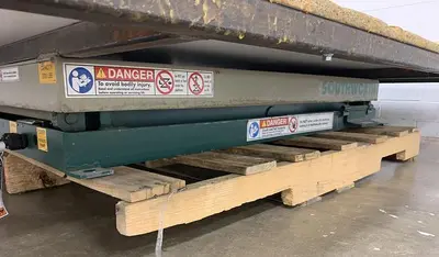 LOT OF (35) MISC. 2,000 LB. 2' x 4' SCISSOR-LIFT TABLES